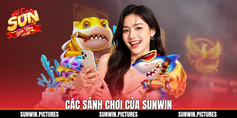 Các sảnh chơi của Sunwin