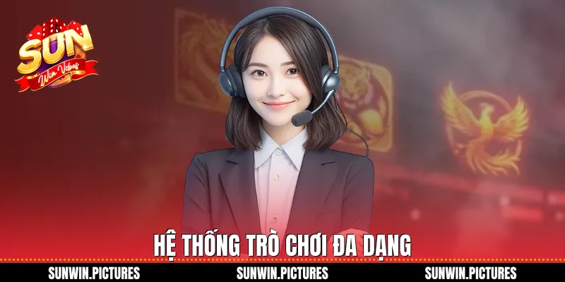 Hệ thống trò chơi đa dạng