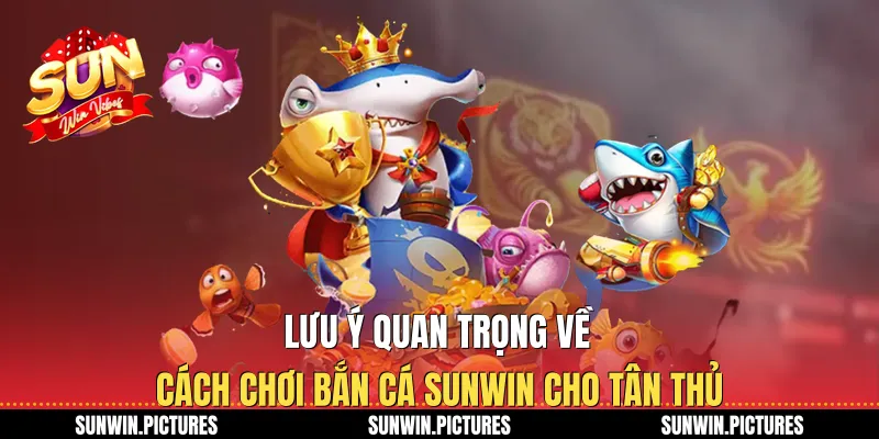 Lưu ý quan trọng về cách chơi bắn cá Sunwin cho tân thủ